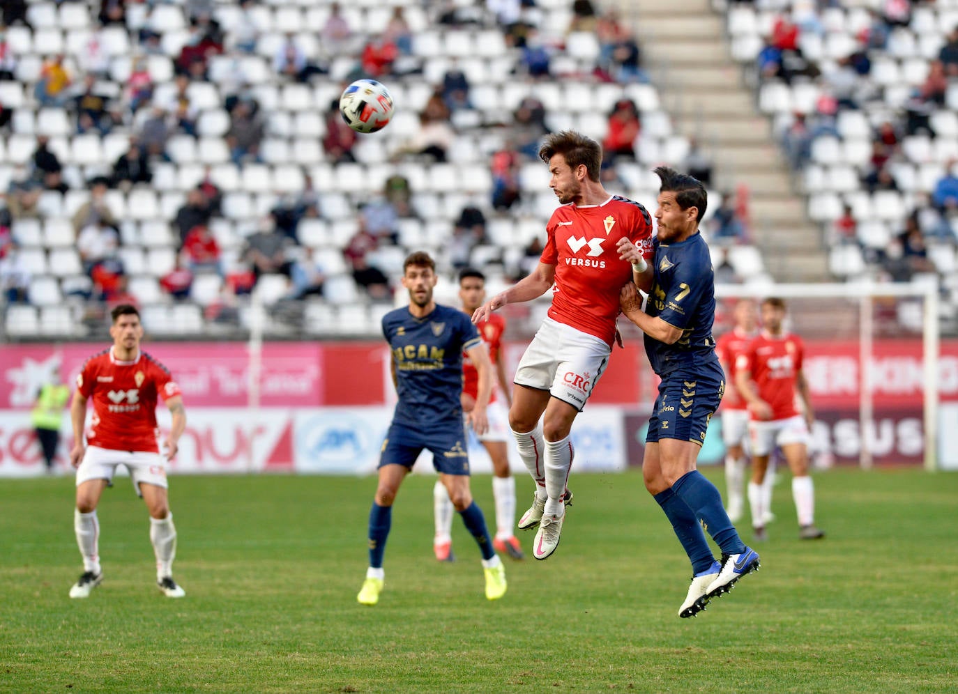 Fotos: Las imágenes del Real Murcia - UCAM CF