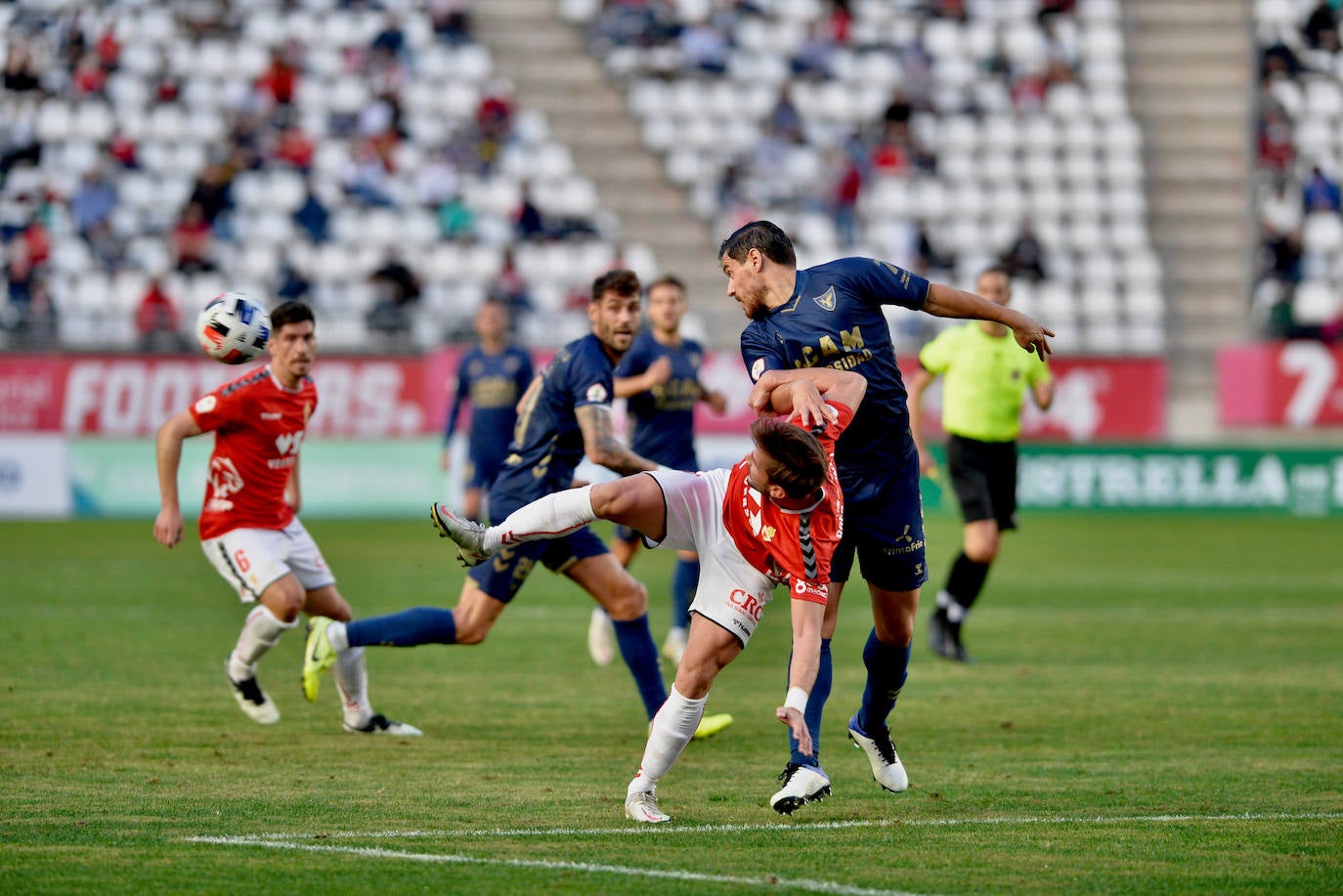 Fotos: Las imágenes del Real Murcia - UCAM CF