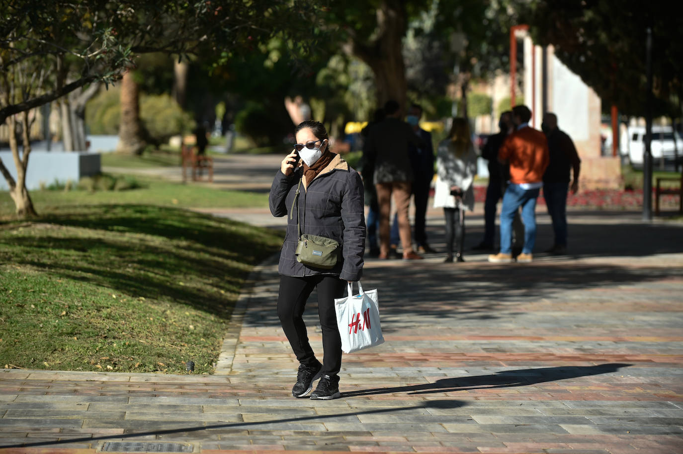 Fotos: El jardín Teniente Flomesta de Murcia estrena zonas de recreo y descanso