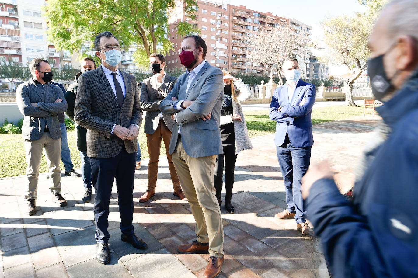 Fotos: El jardín Teniente Flomesta de Murcia estrena zonas de recreo y descanso