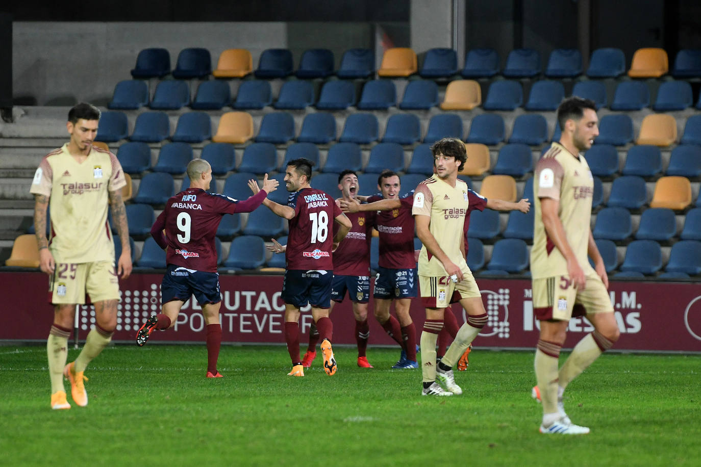 Fotos: Pontevedra-Cartagena de Copa del Rey