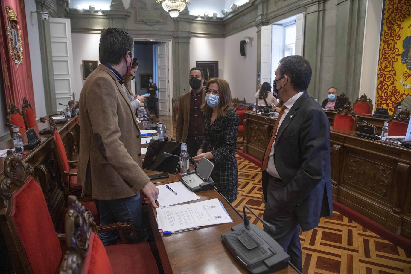 Fotos: Pleno del Ayuntamiento de Cartagena del jueves 17 de diciembrede 2020