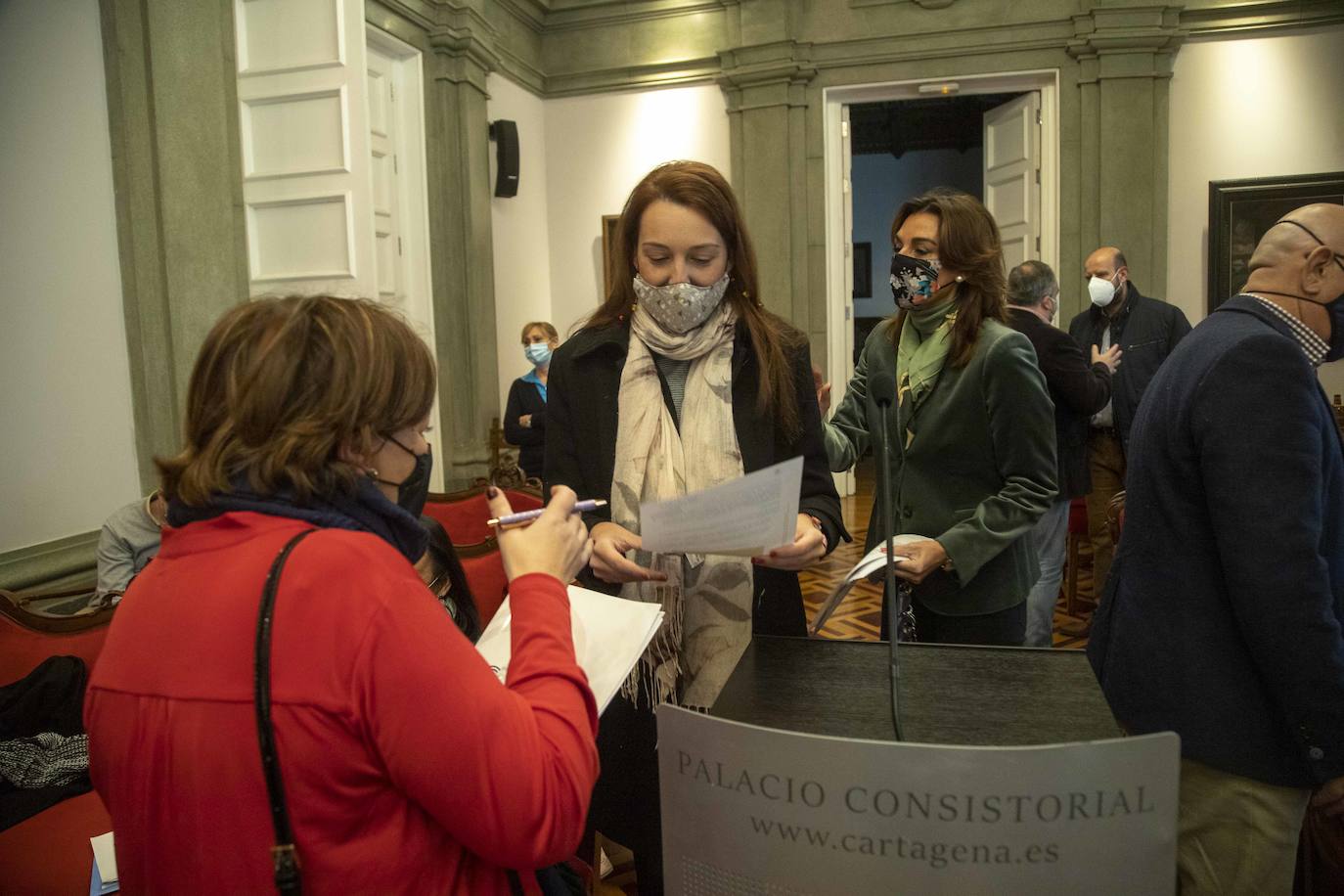 Fotos: Pleno del Ayuntamiento de Cartagena del jueves 17 de diciembrede 2020