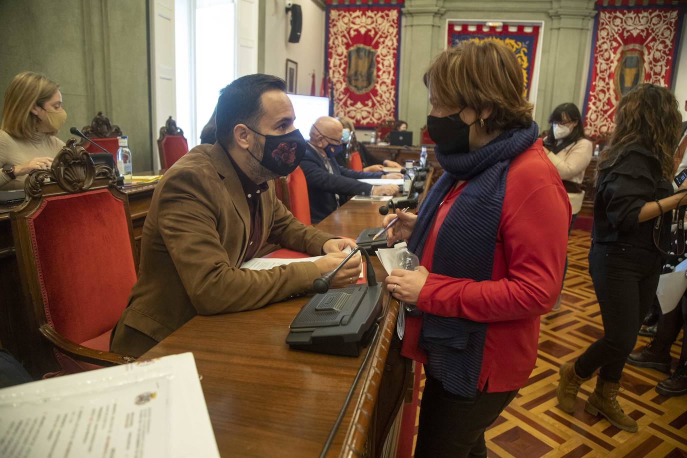 Fotos: Pleno del Ayuntamiento de Cartagena del jueves 17 de diciembrede 2020
