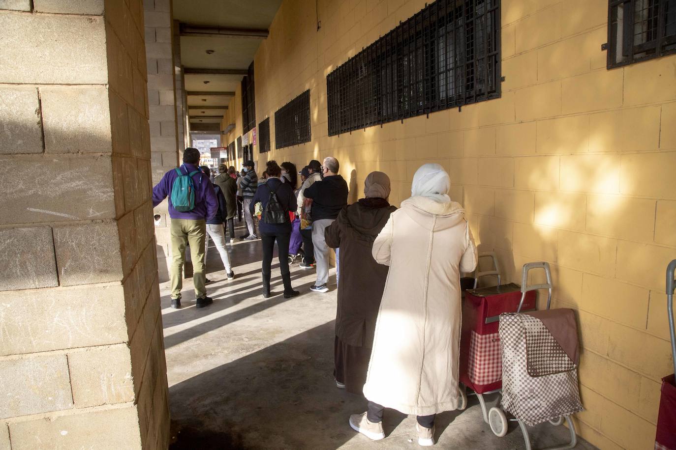 Fotos: El hambre colapsa el Buen Samaritano en Cartagena