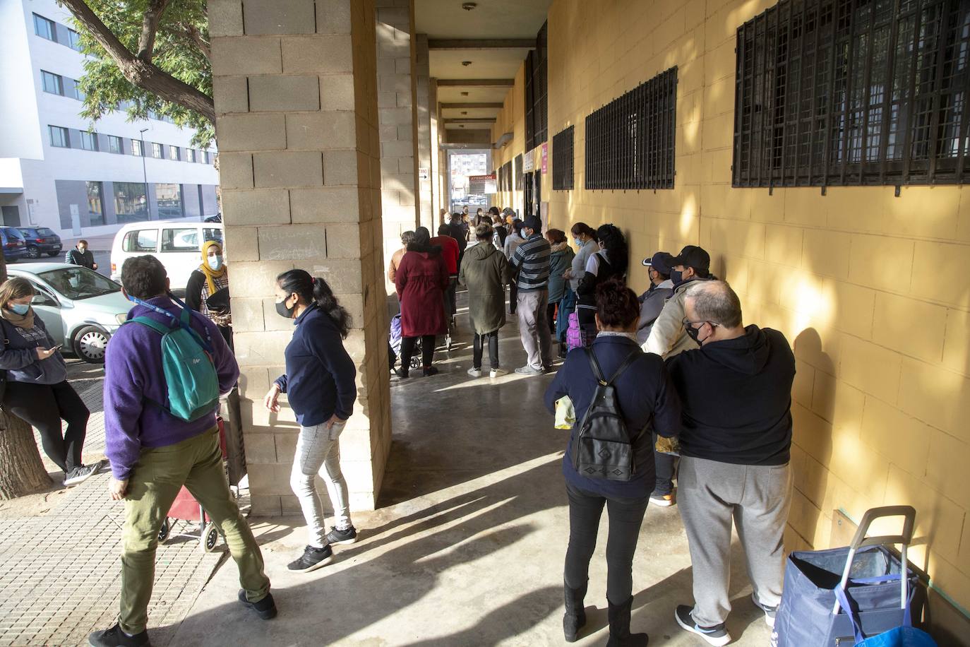 Fotos: El hambre colapsa el Buen Samaritano en Cartagena