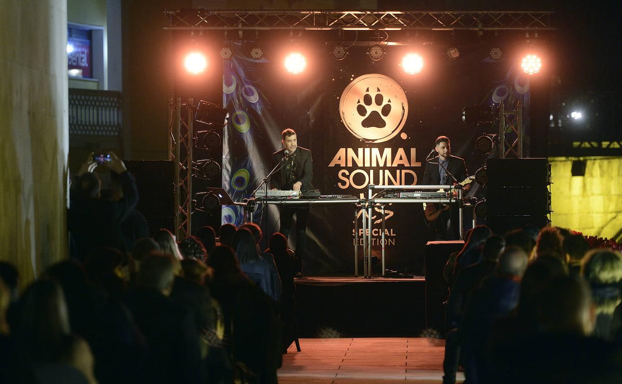 Actuación en la edición especial 'XS' del Animal Sound este viernes.