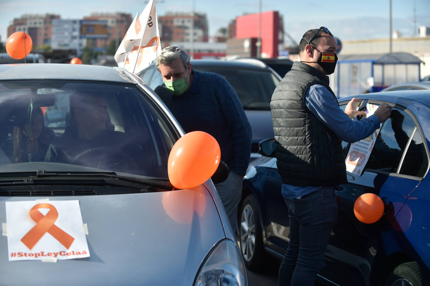 Fotos: Nueva protesta en Murcia contra la &#039;ley Celaá&#039;