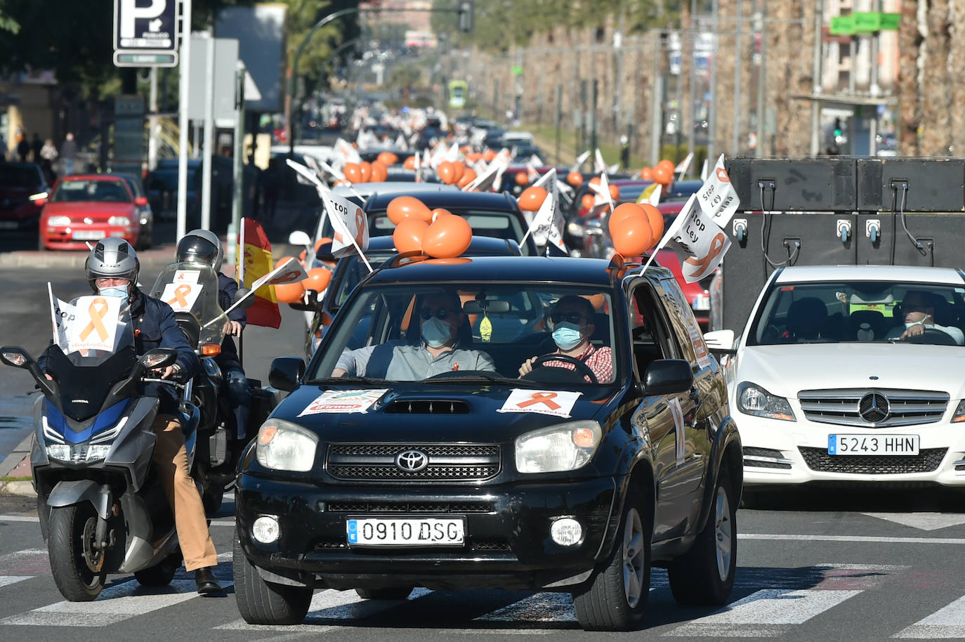 Fotos: Nueva protesta en Murcia contra la &#039;ley Celaá&#039;