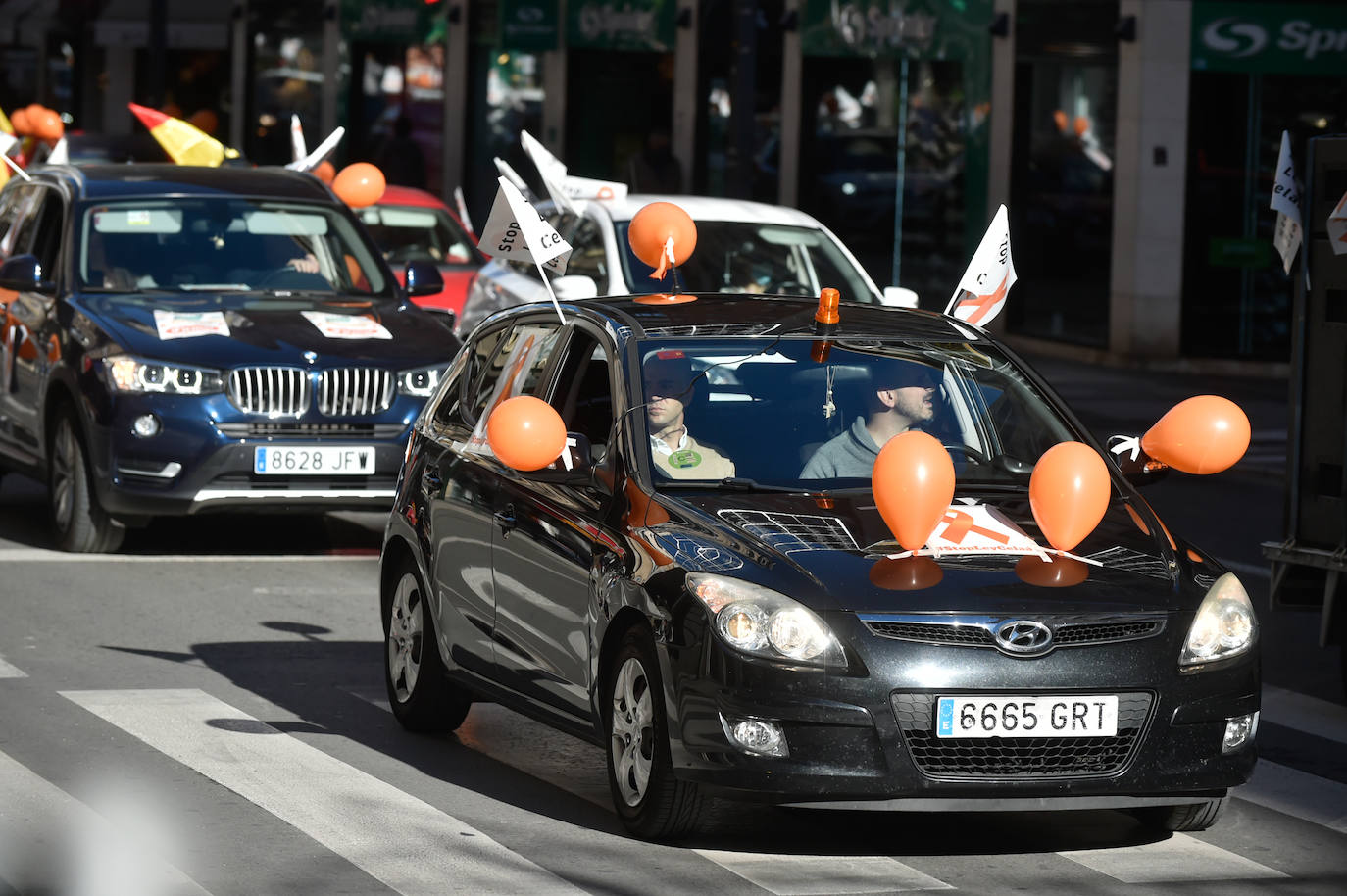 Fotos: Nueva protesta en Murcia contra la &#039;ley Celaá&#039;
