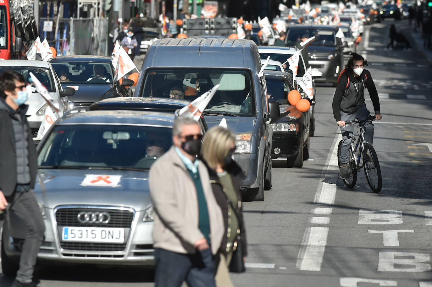 Fotos: Nueva protesta en Murcia contra la &#039;ley Celaá&#039;