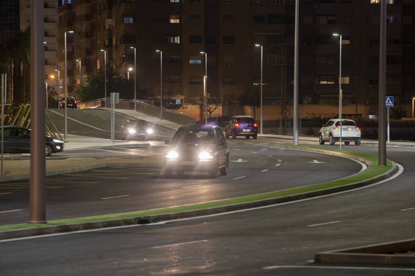 Fotos: Abre al tráfico la avenida del Cantón de Cartagena 30 años después de ser proyectada