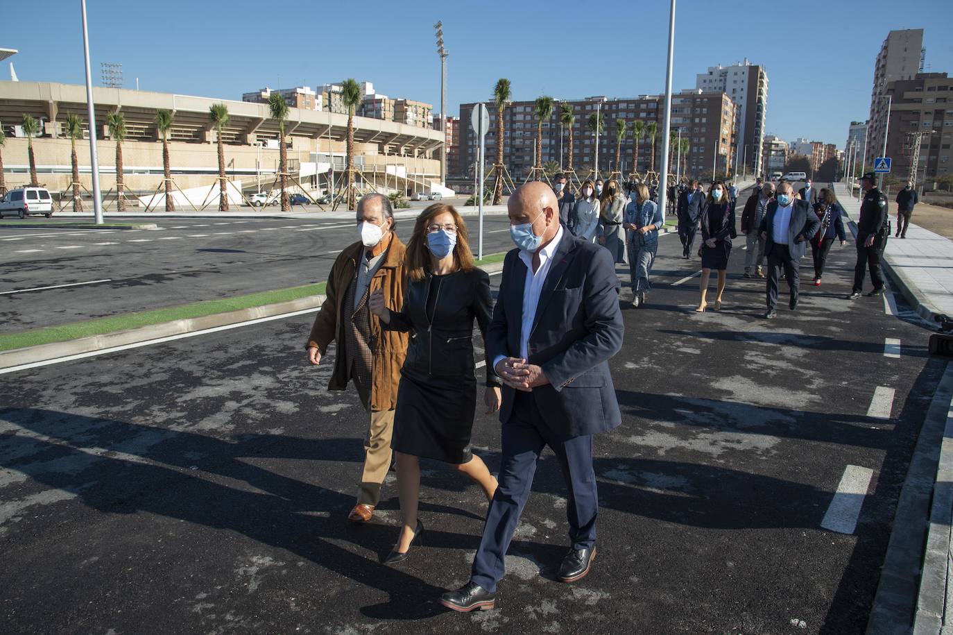 Fotos: Abre al tráfico la avenida del Cantón de Cartagena 30 años después de ser proyectada