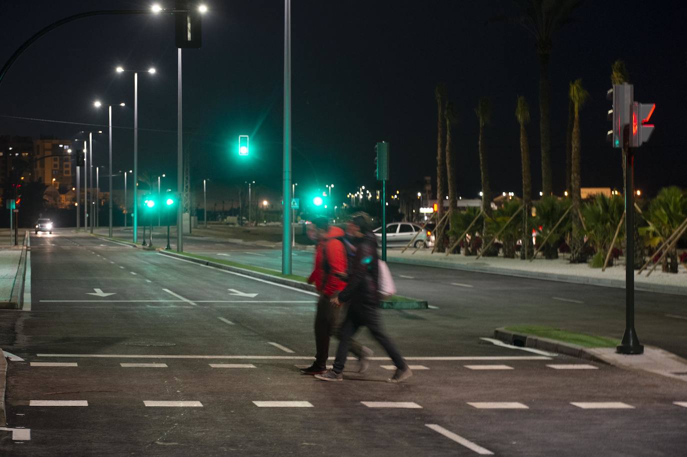 Fotos: Abre al tráfico la avenida del Cantón de Cartagena 30 años después de ser proyectada