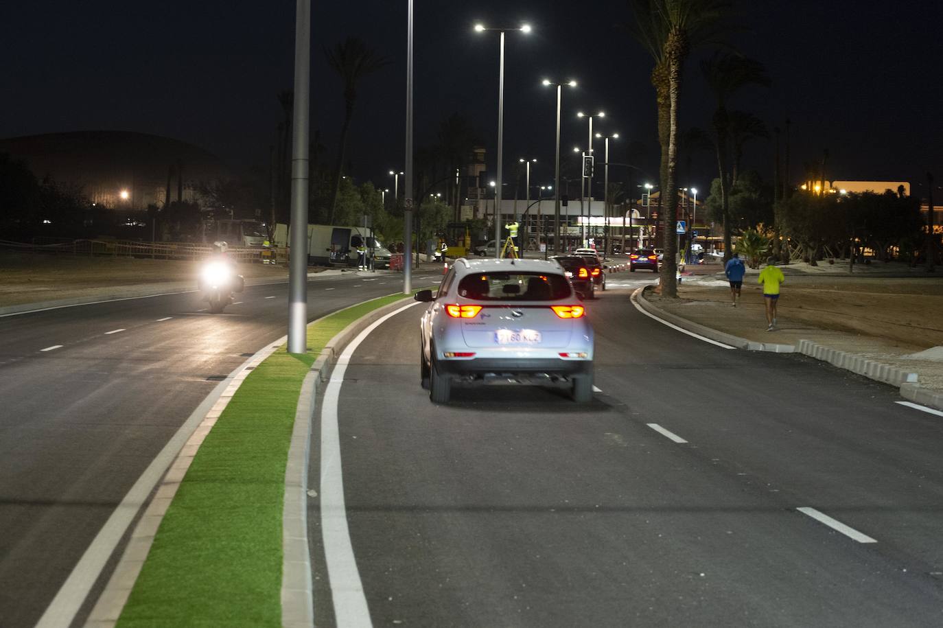 Fotos: Abre al tráfico la avenida del Cantón de Cartagena 30 años después de ser proyectada