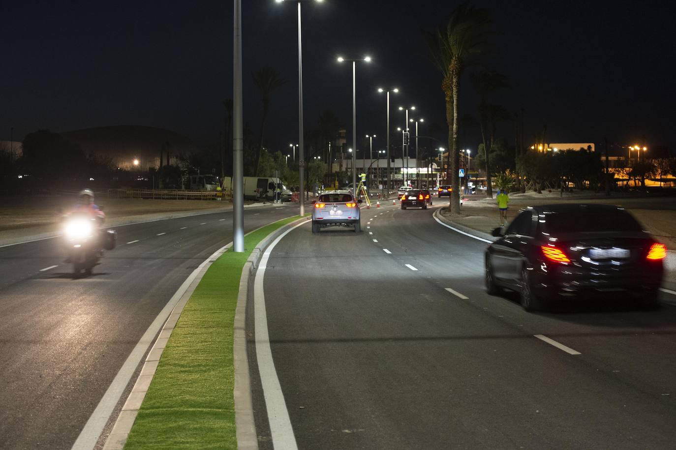 Fotos: Abre al tráfico la avenida del Cantón de Cartagena 30 años después de ser proyectada