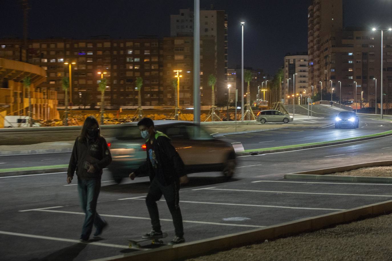 Fotos: Abre al tráfico la avenida del Cantón de Cartagena 30 años después de ser proyectada