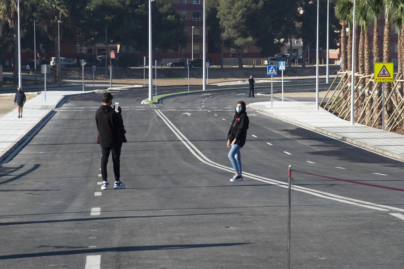 Fotos: Abre al tráfico la avenida del Cantón de Cartagena 30 años después de ser proyectada