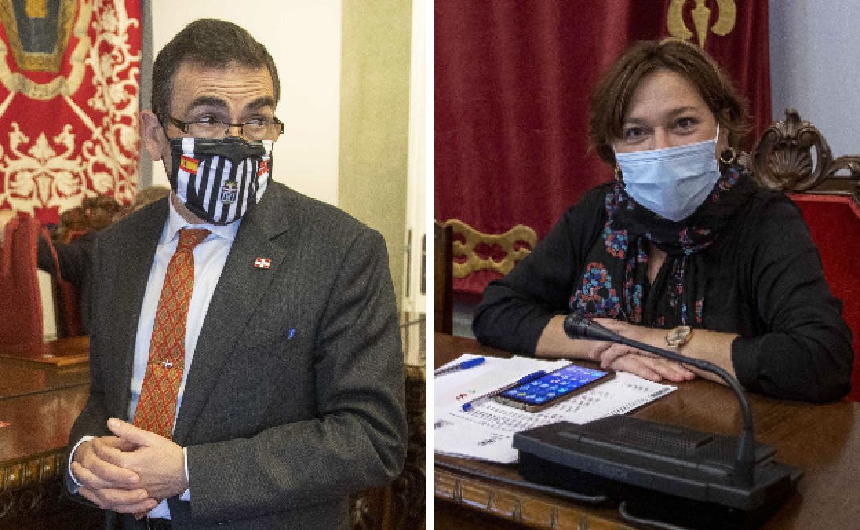 José López y Leli García. 