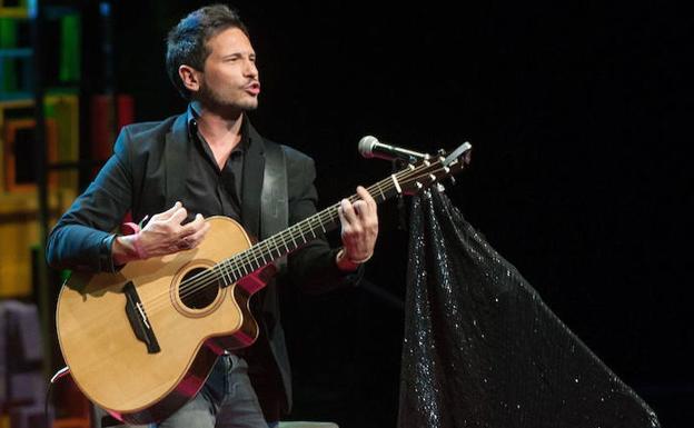 David DeMaría, durante un concierto celebrado en Murcia.