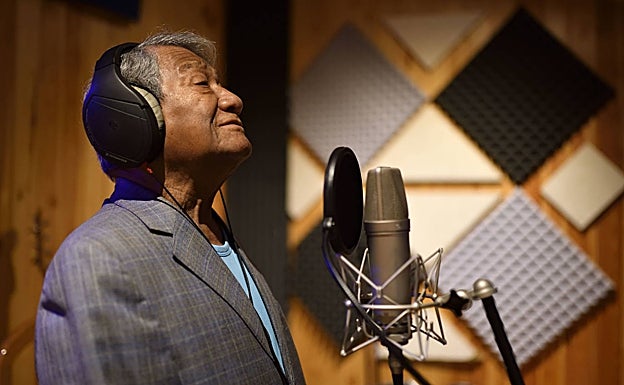 Grabación en Murcia en agosto de 2019 del disco con Los Parrandboleros. 