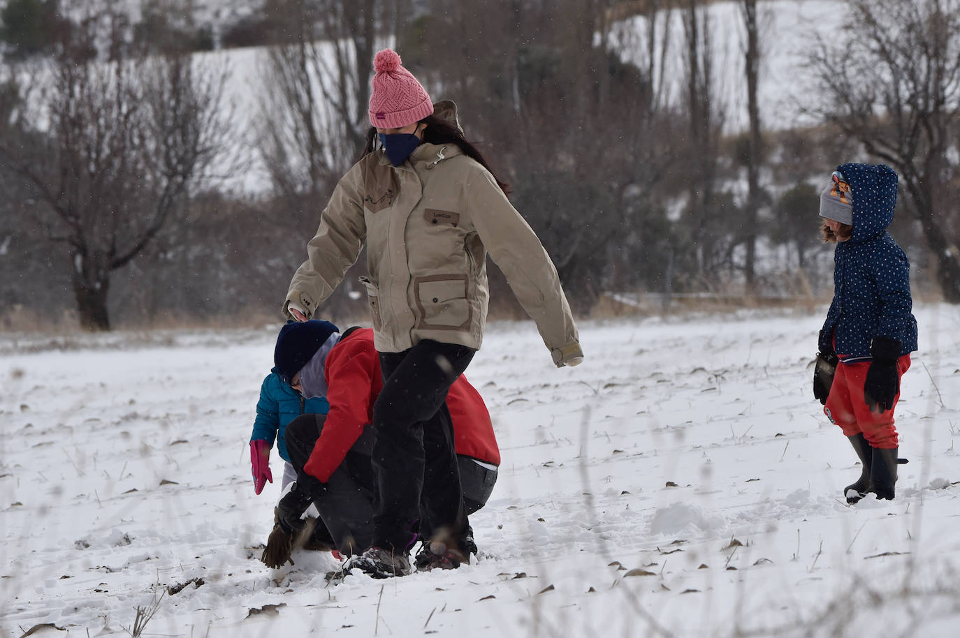 Fotos: El 2021 llega con nieve a Moratalla y Caravaca