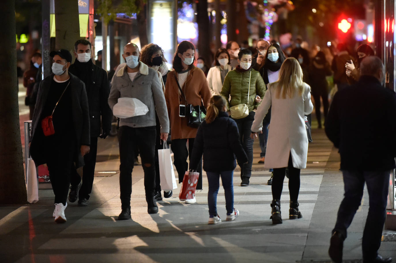 Fotos: Comercios llenos en Murcia en víspera de Reyes