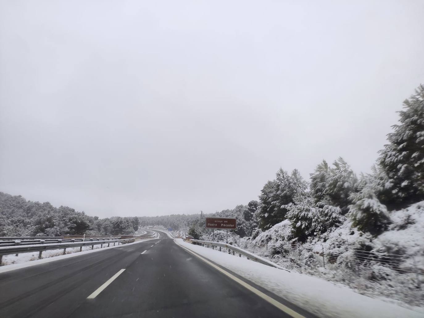 Autovía a su paso por Bullas. 