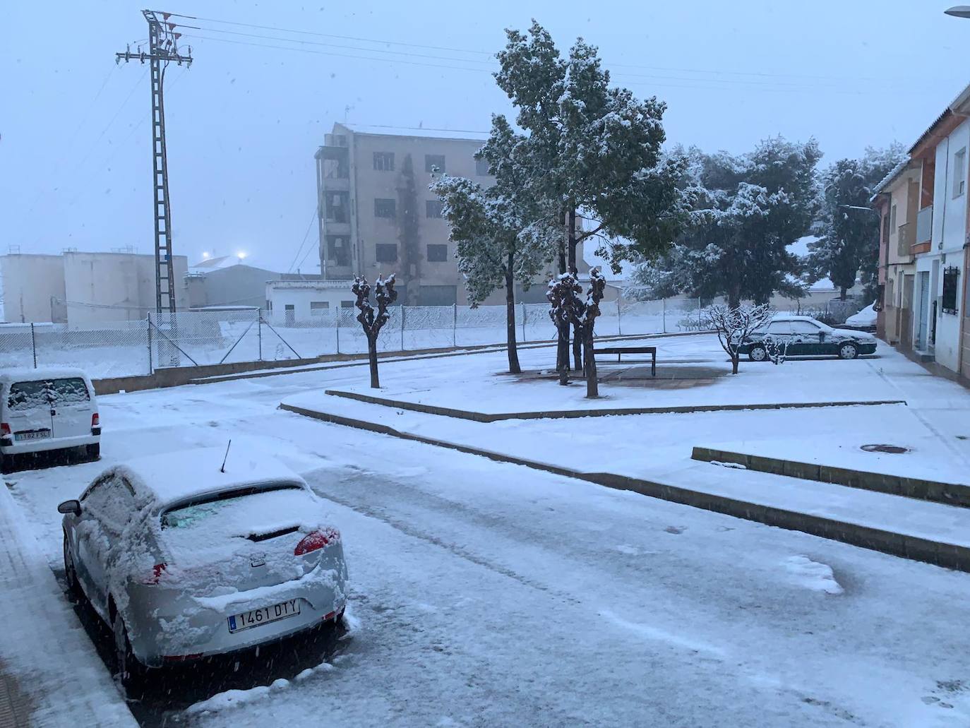 Nieve en Bullas. 
