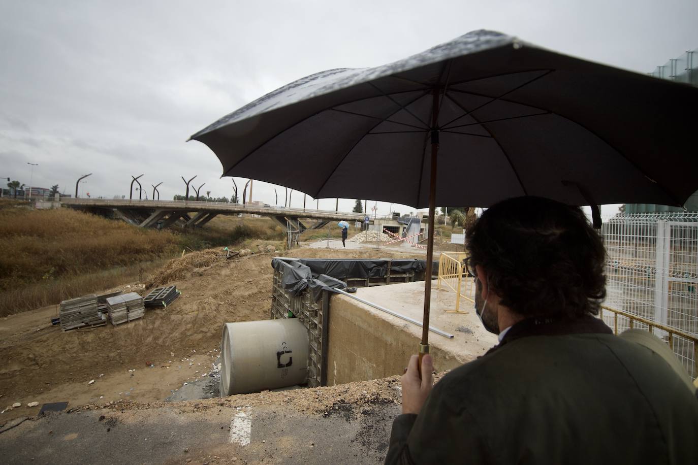 Fotos: Un nuevo colector paliará las inundaciones en el cinturón de pedanías del norte y el este de Murcia