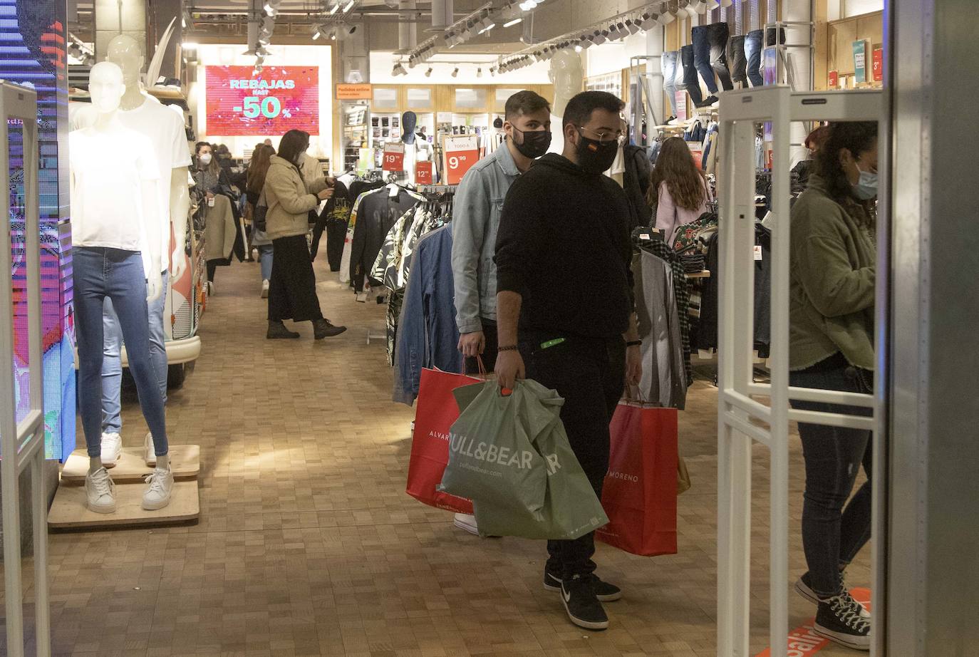 Fotos: Malas perpectivas en las rebajas de Cartagena