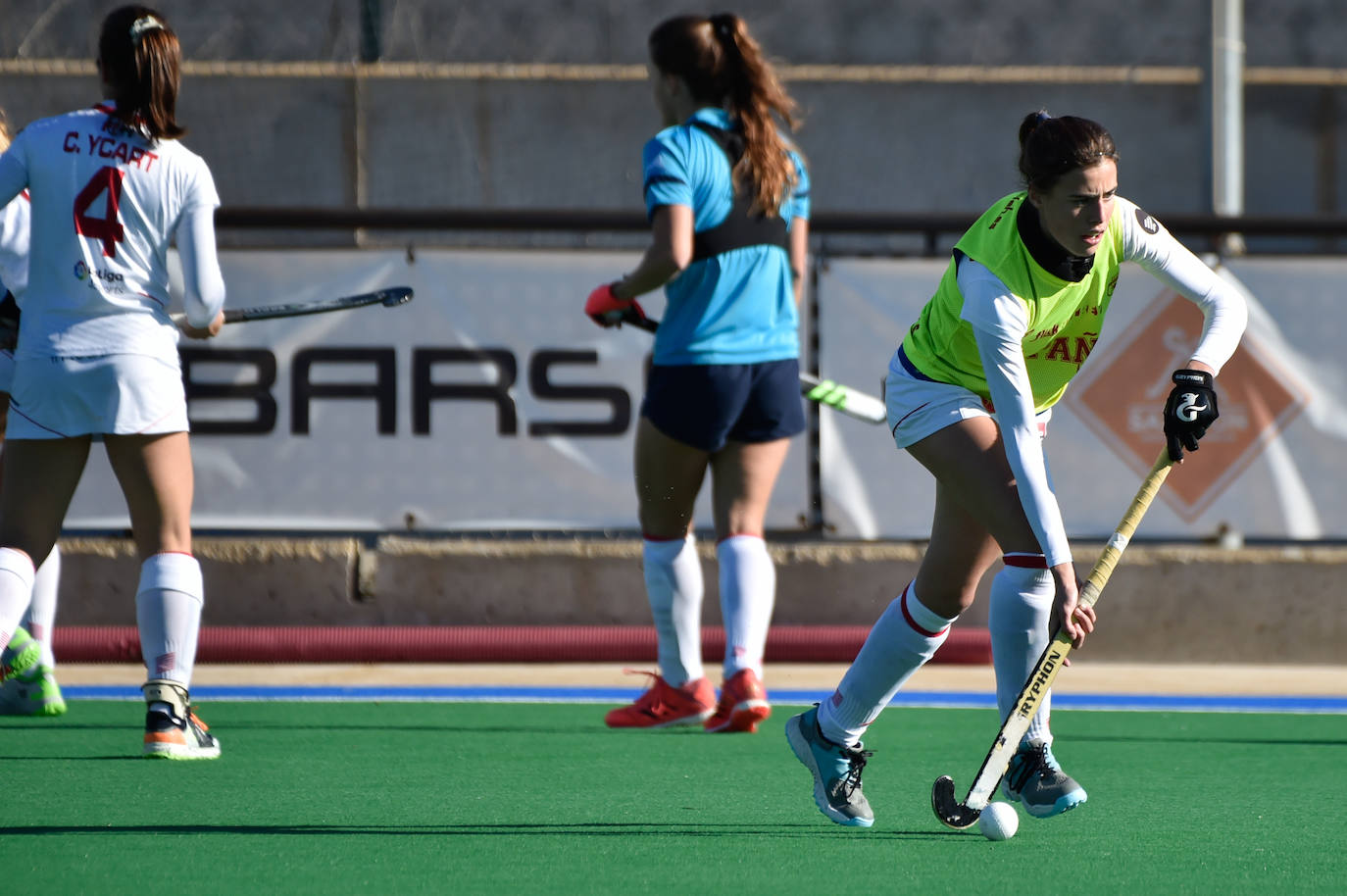 Fotos: La selección de hockey disfruta en Santomera