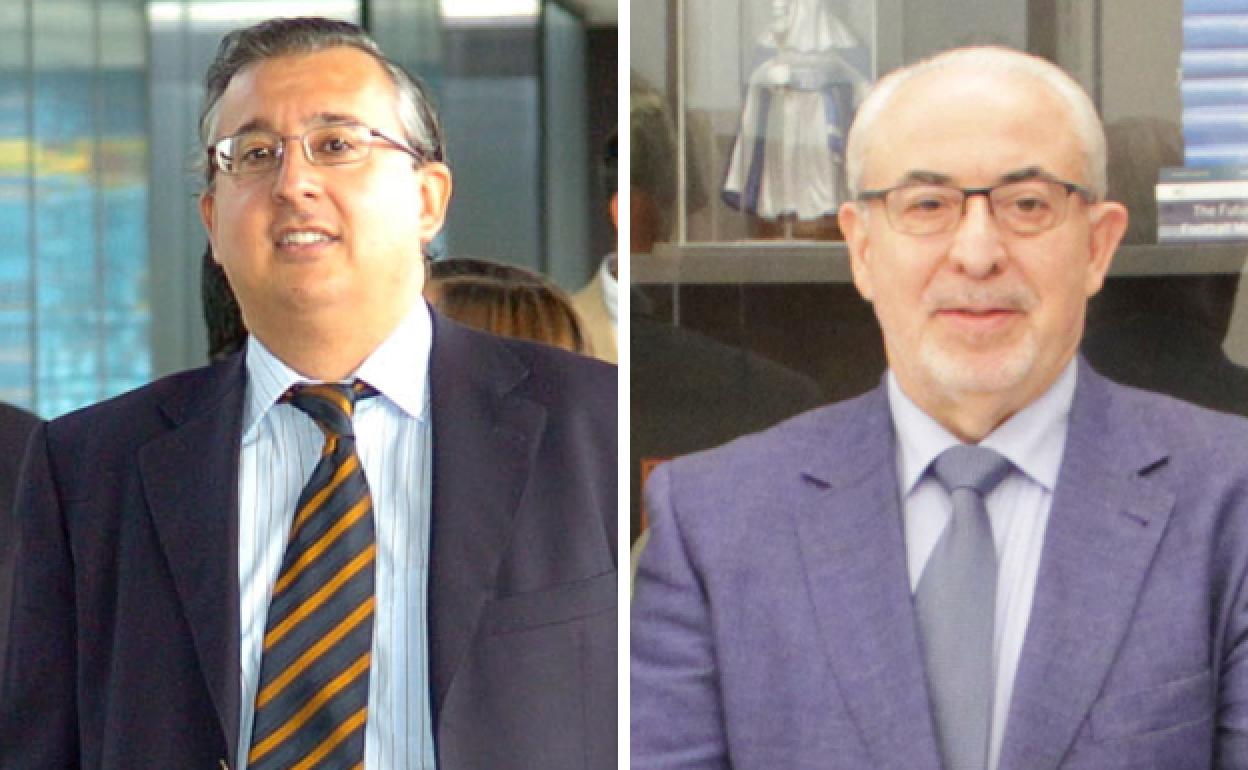 Julio Guerrero Zaplana y José Luis Mendoza. 