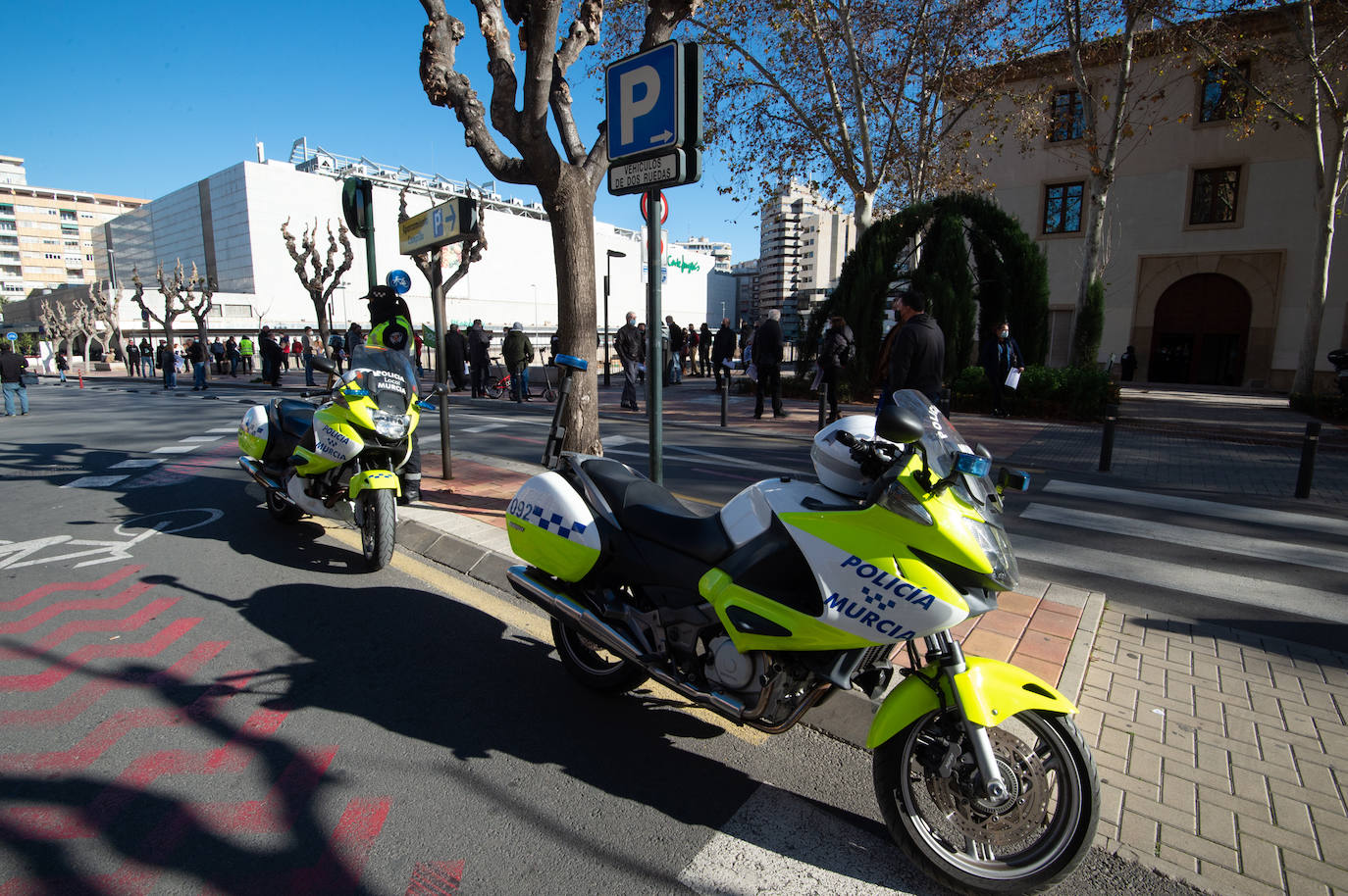 Fotos: Protesta de los hosteleros este jueves en San Esteban