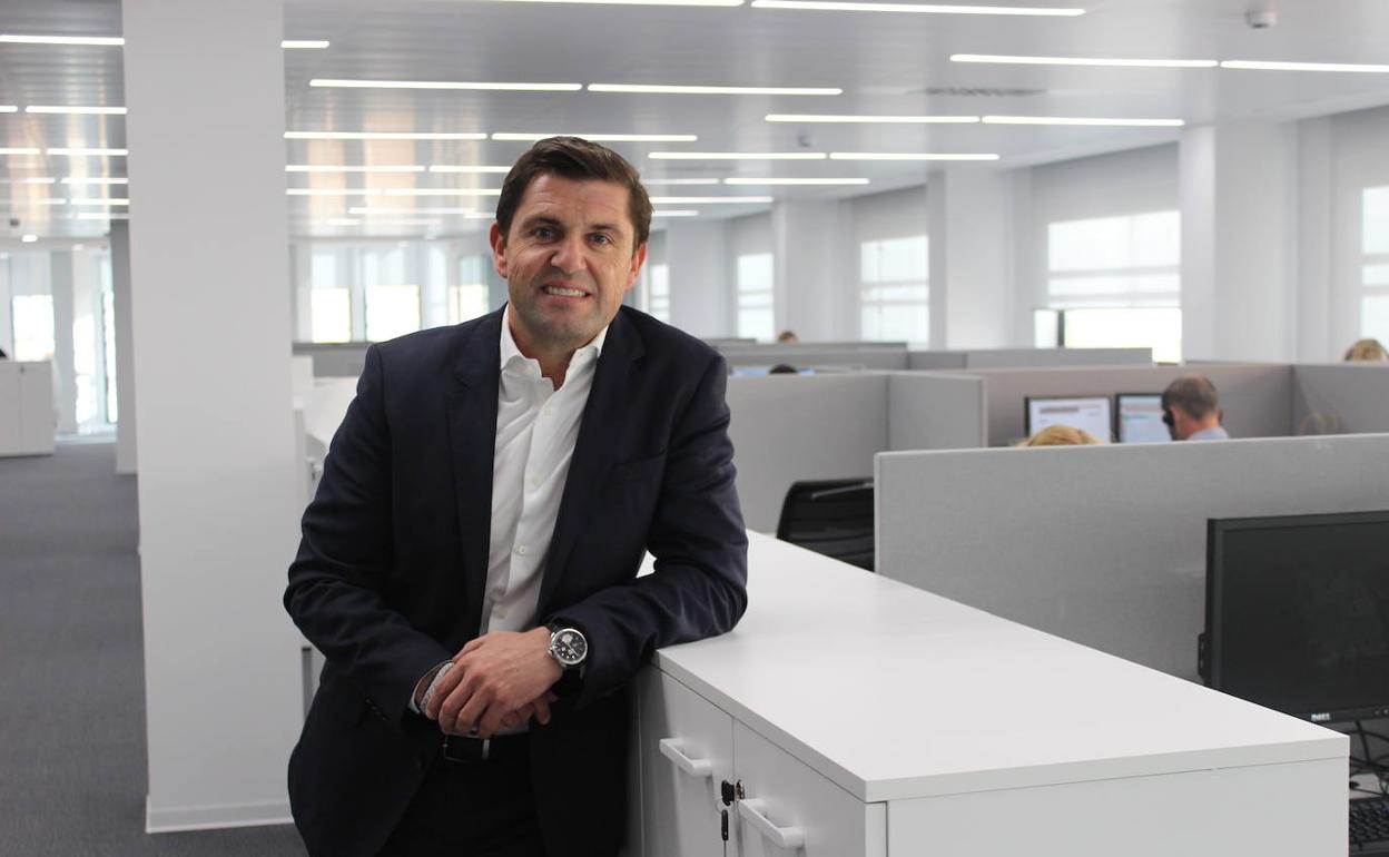 El nuevo director de zona de BBVA en Murcia, Alejandro Haligua.