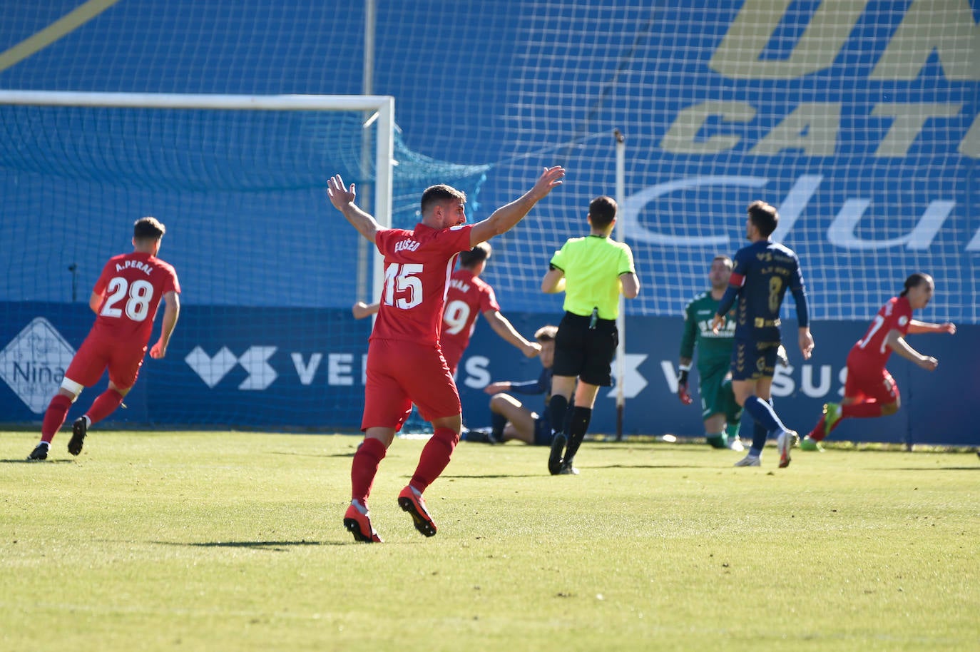 Fotos: El UCAM CF- Sevilla Atlético, en imágenes