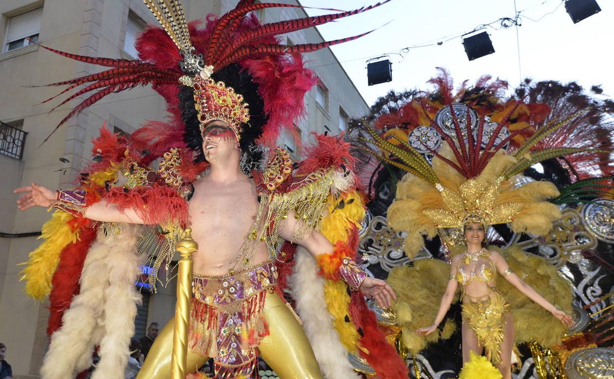 Desfile del carnaval de Cabezo de Torres celebrado el pasado 2020.