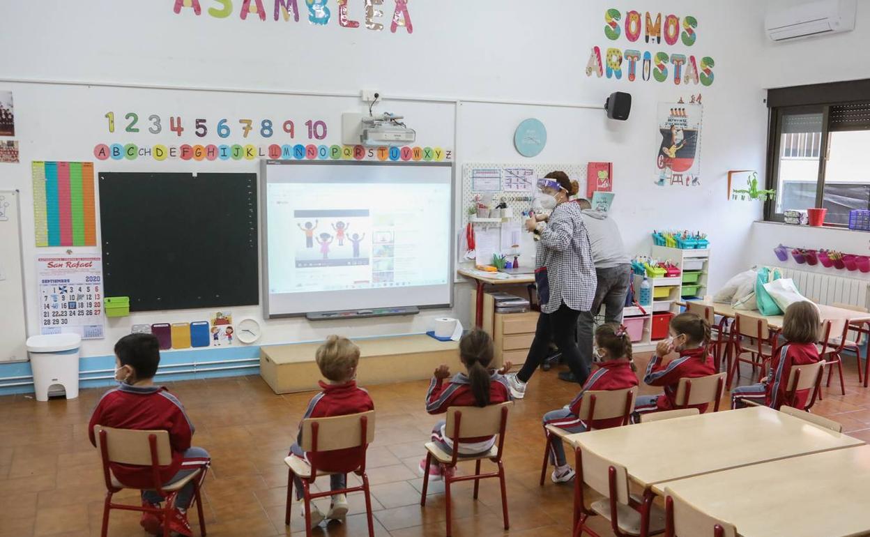 Imagen de archivo de un colegio de la Región.