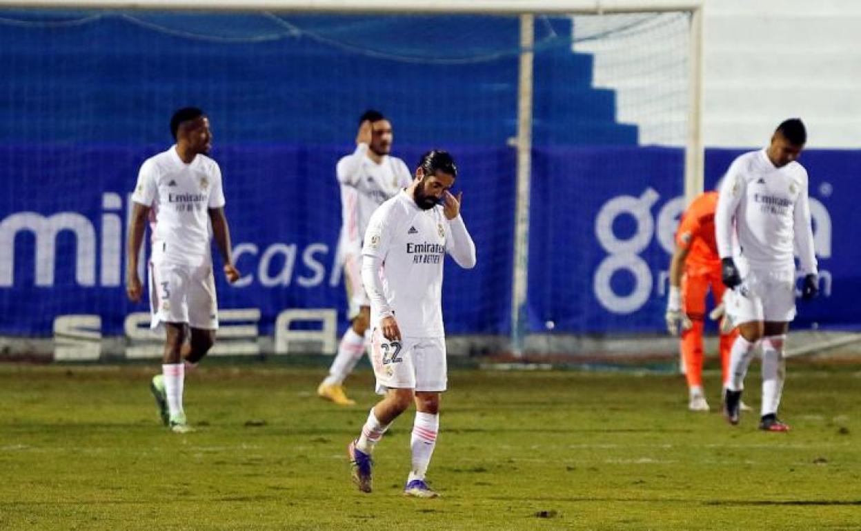 El Real Madrid se despeña ante el Alcoyano