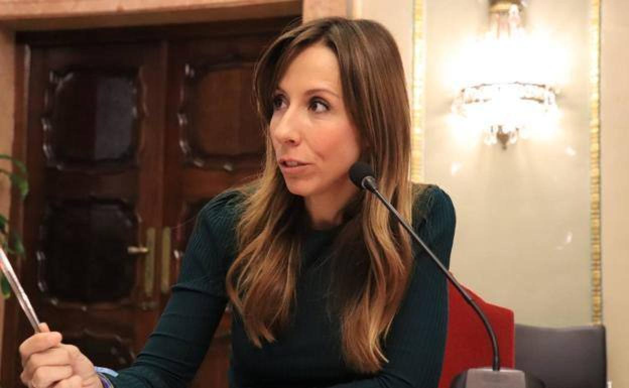 La concejal socialista Esther Nevado.