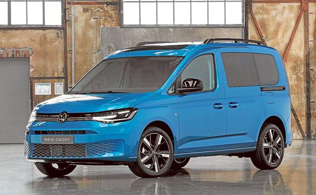 El exterior del Volkswagen Caddy 5 dispone de un nuevo y carismático diseño.