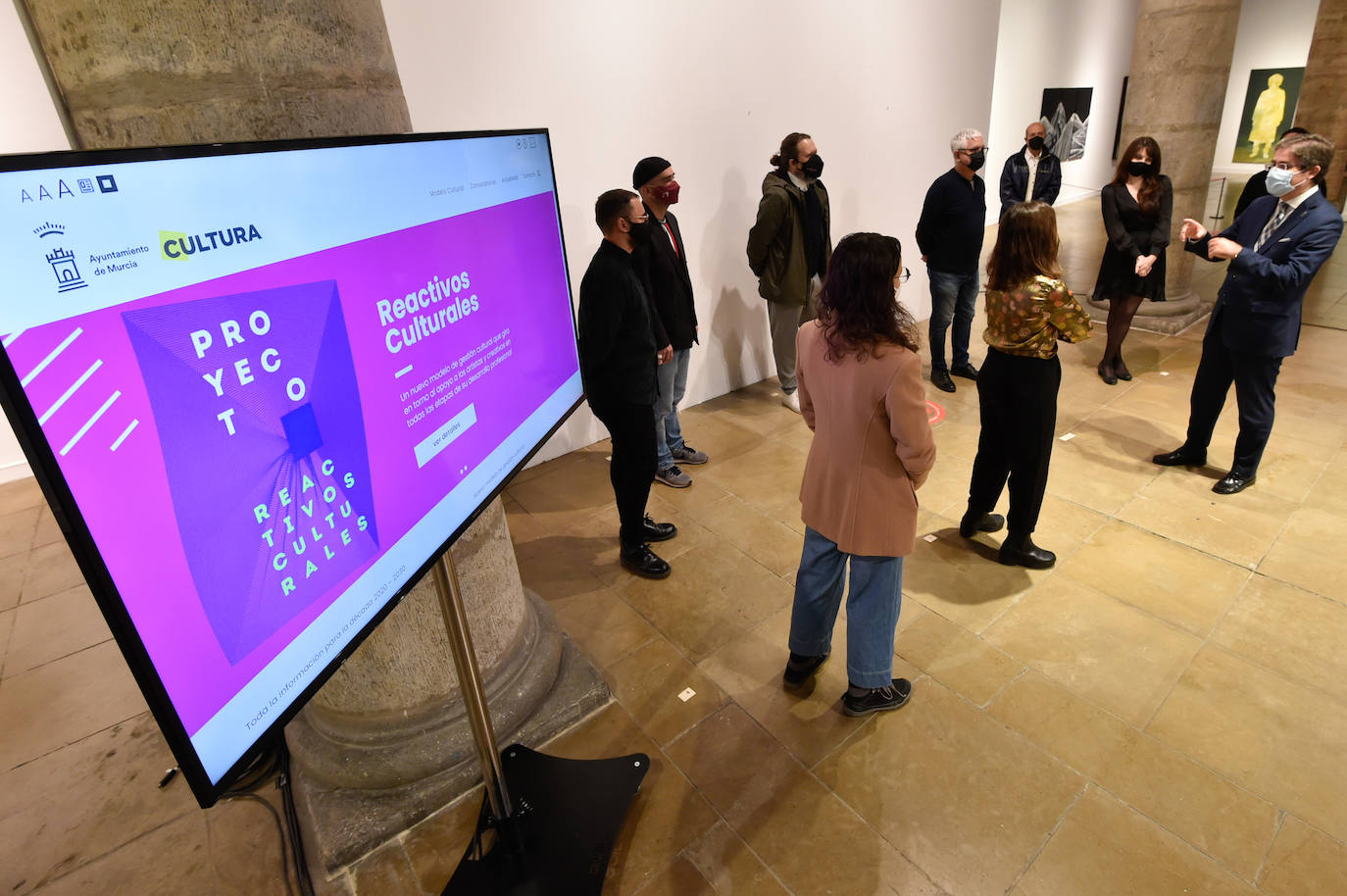 Fotos: Balance de la actividad cultural en Murcia durante 2020 y presentación de la nueva web de Cultura