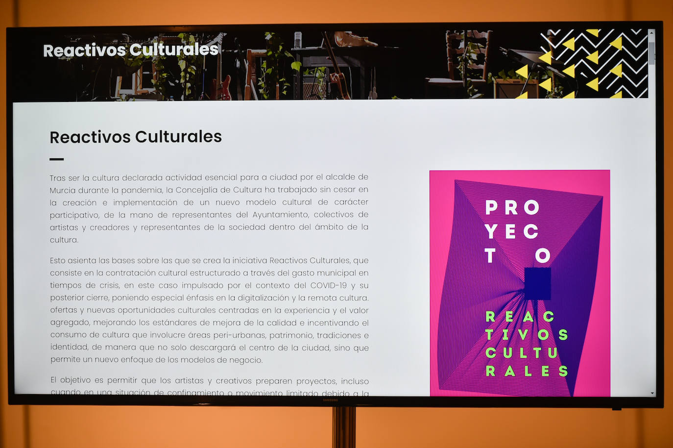 Fotos: Balance de la actividad cultural en Murcia durante 2020 y presentación de la nueva web de Cultura
