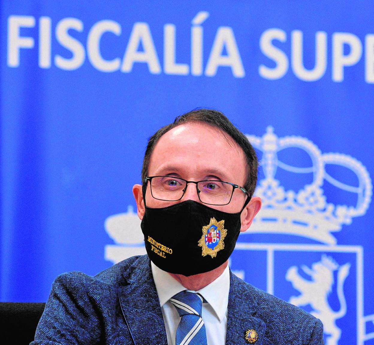 El Fiscal Superior de la Región, José Luis Díaz Manzanera, durante un acto. 