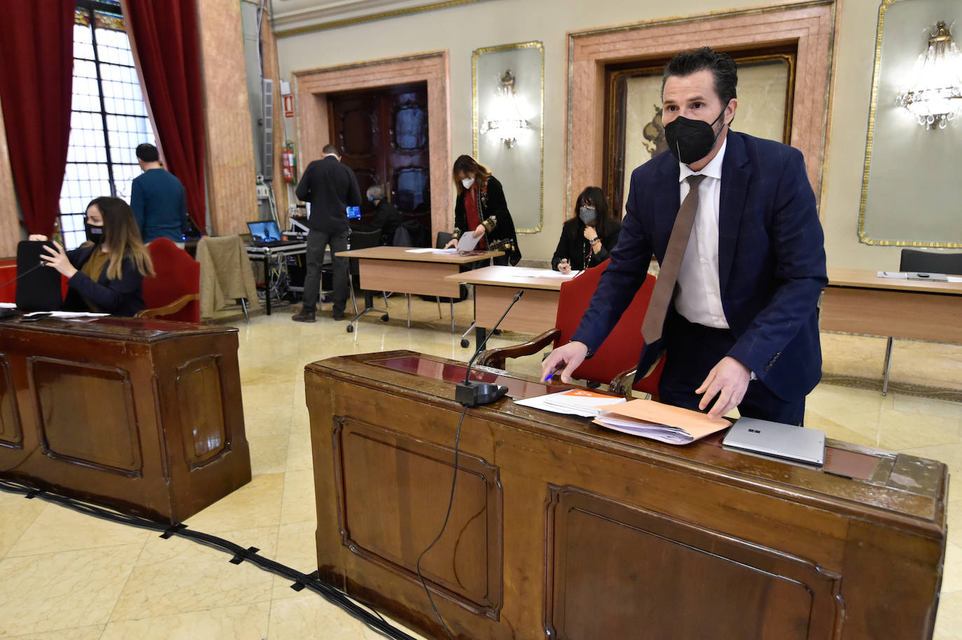 Fotos: Pleno del Ayuntamiento de Murcia del jueves 28 de enero