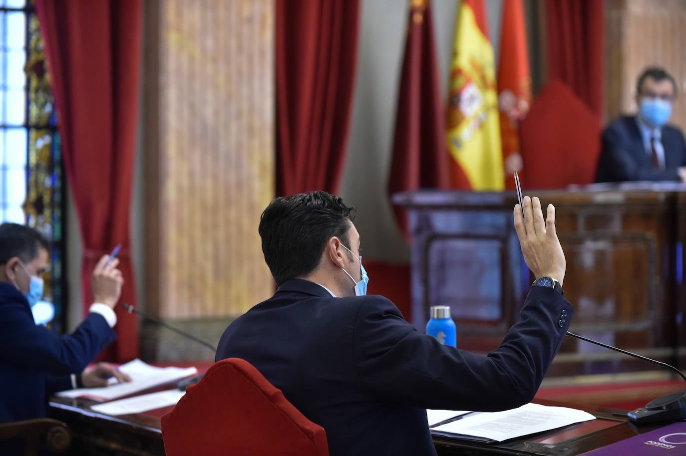 Fotos: Pleno del Ayuntamiento de Murcia del jueves 28 de enero
