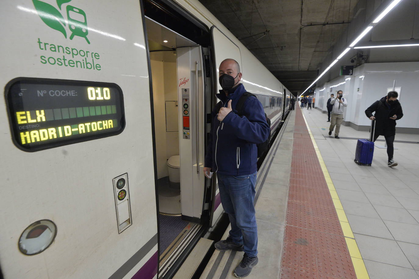 Fotos: Primer viaje de Orihuela a Madrid