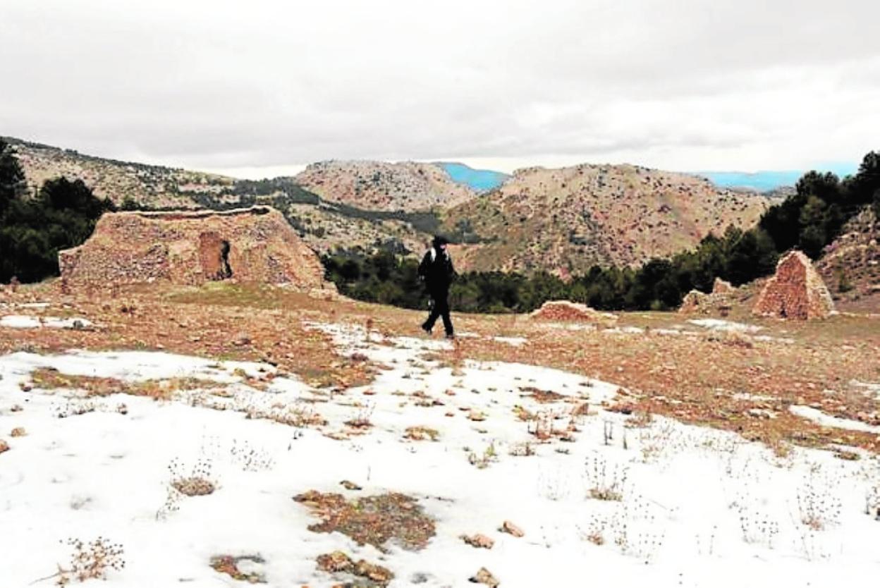 Pozos de la nieve en Sierra Espuña. 