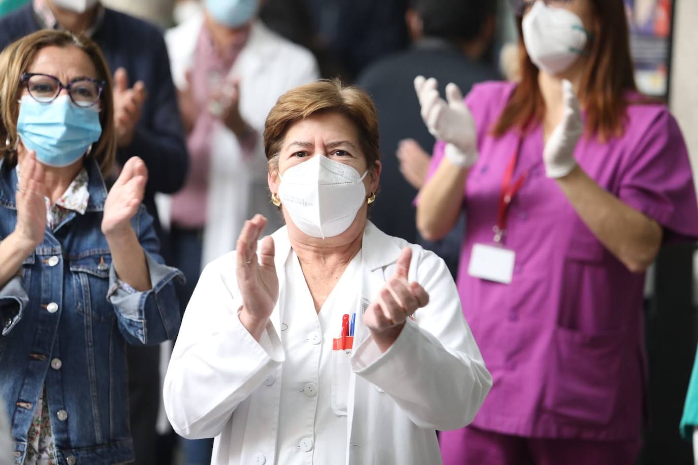 Fotos: Quinto días de protestas en el hospital de Lorca por los retrasos en las vacunas