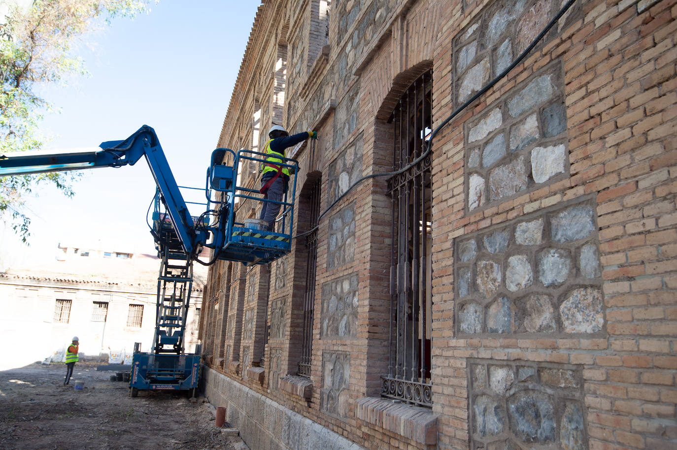 Fotos: La corporación municipal visita las obras de la Cárcel Vieja de Murcia